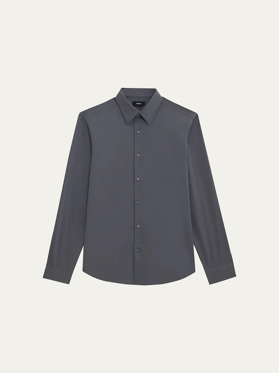 Men's Sylvain Shirt in Structure Knit - 1