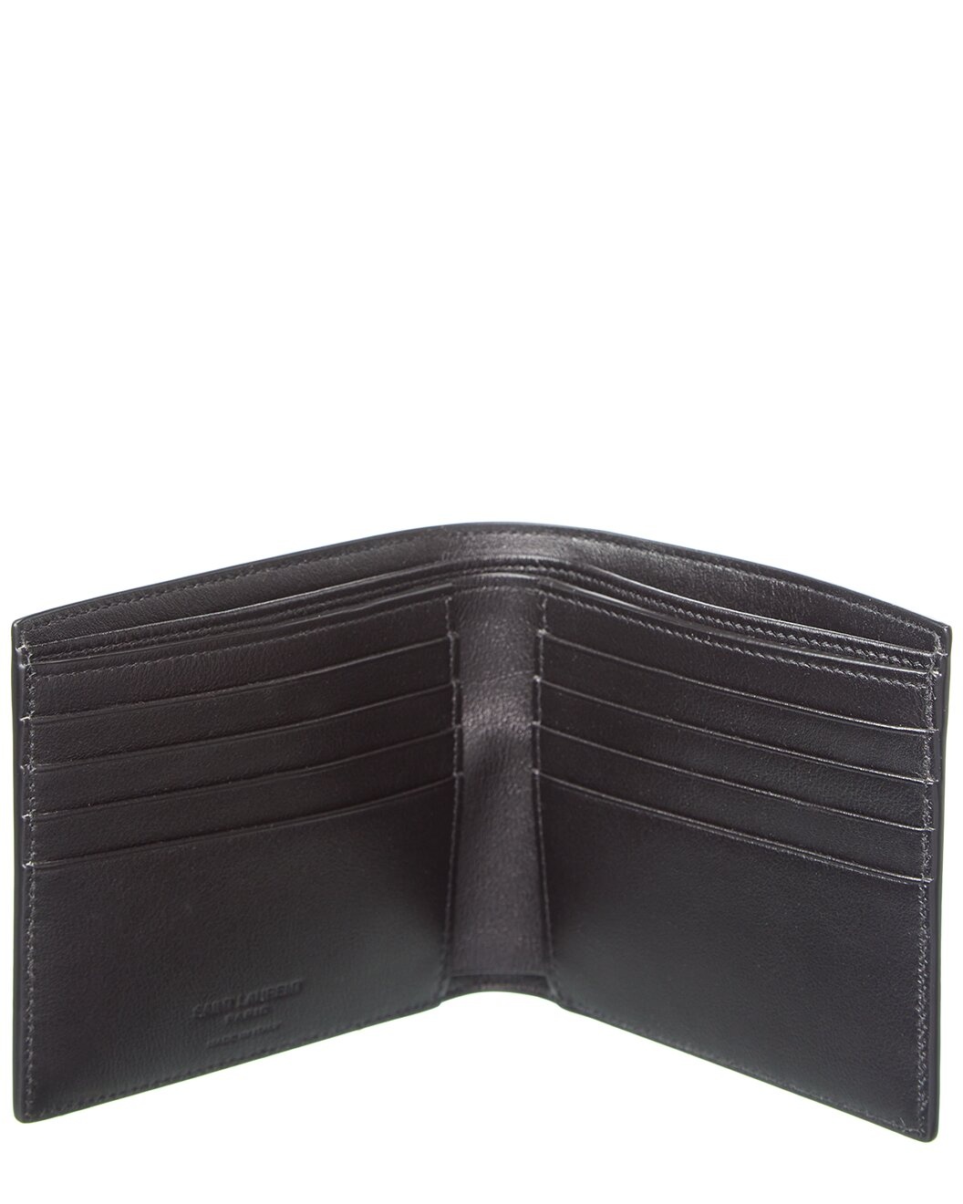 Saint Laurent East/West Leather Wallet - 3