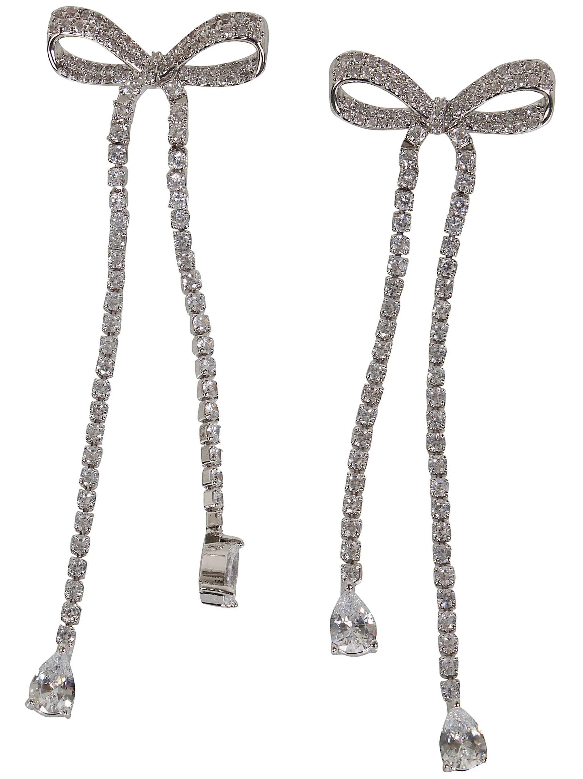 Earrings Dangle "Bow" - 1