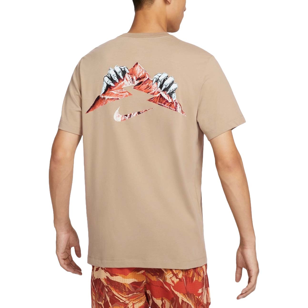 Nike Dri-FIT Running T-Shirt Asia Sizing 'Khaki' FZ8055-247 - 2