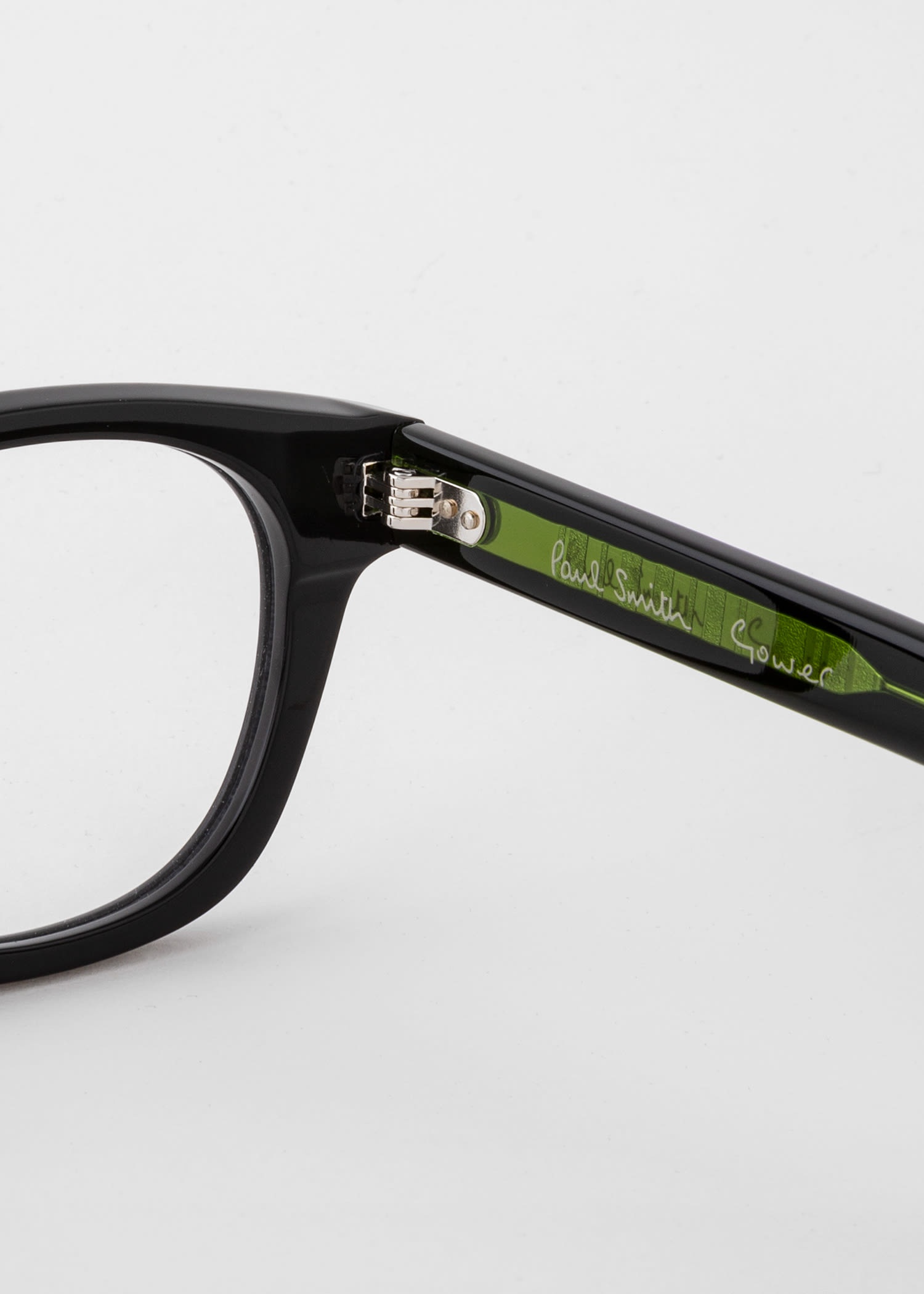 Black 'Gower' Spectacles - 4