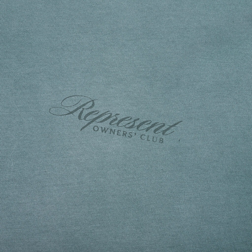 OWNER CLUB SCRIPT T-SHIRT - VINTAGE GREEN - 4