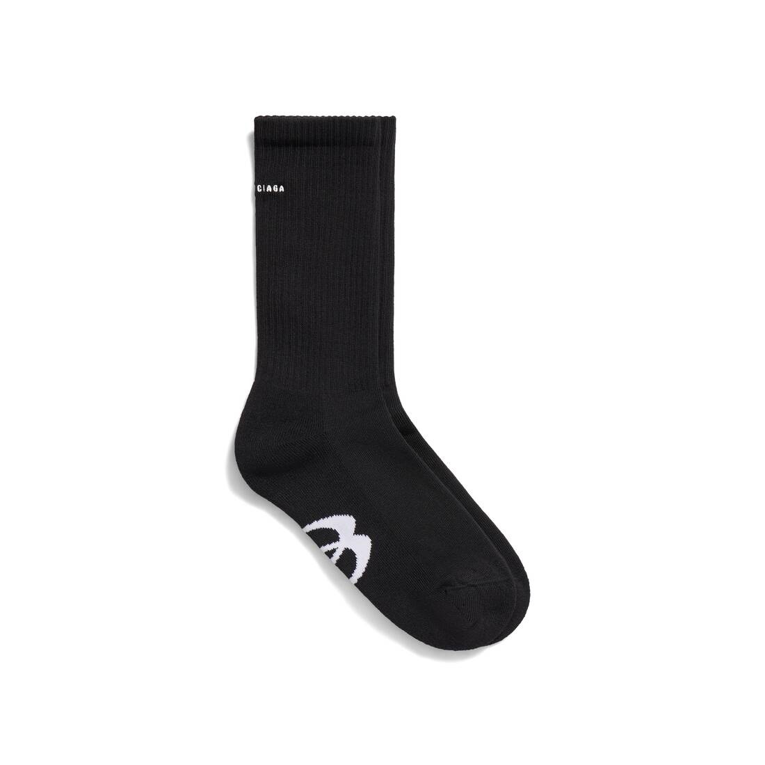 Men's Unity Sports Icon Socks in Black/white - 1