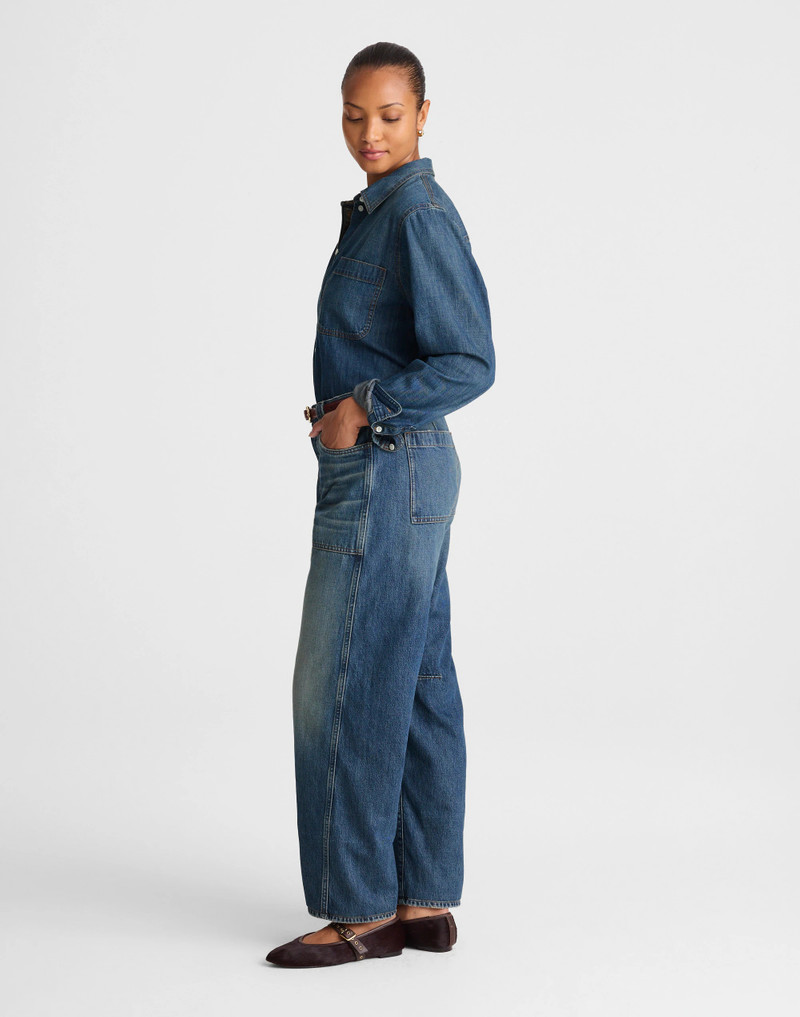 The Curvy Darted Barrel-Leg Jean 4
