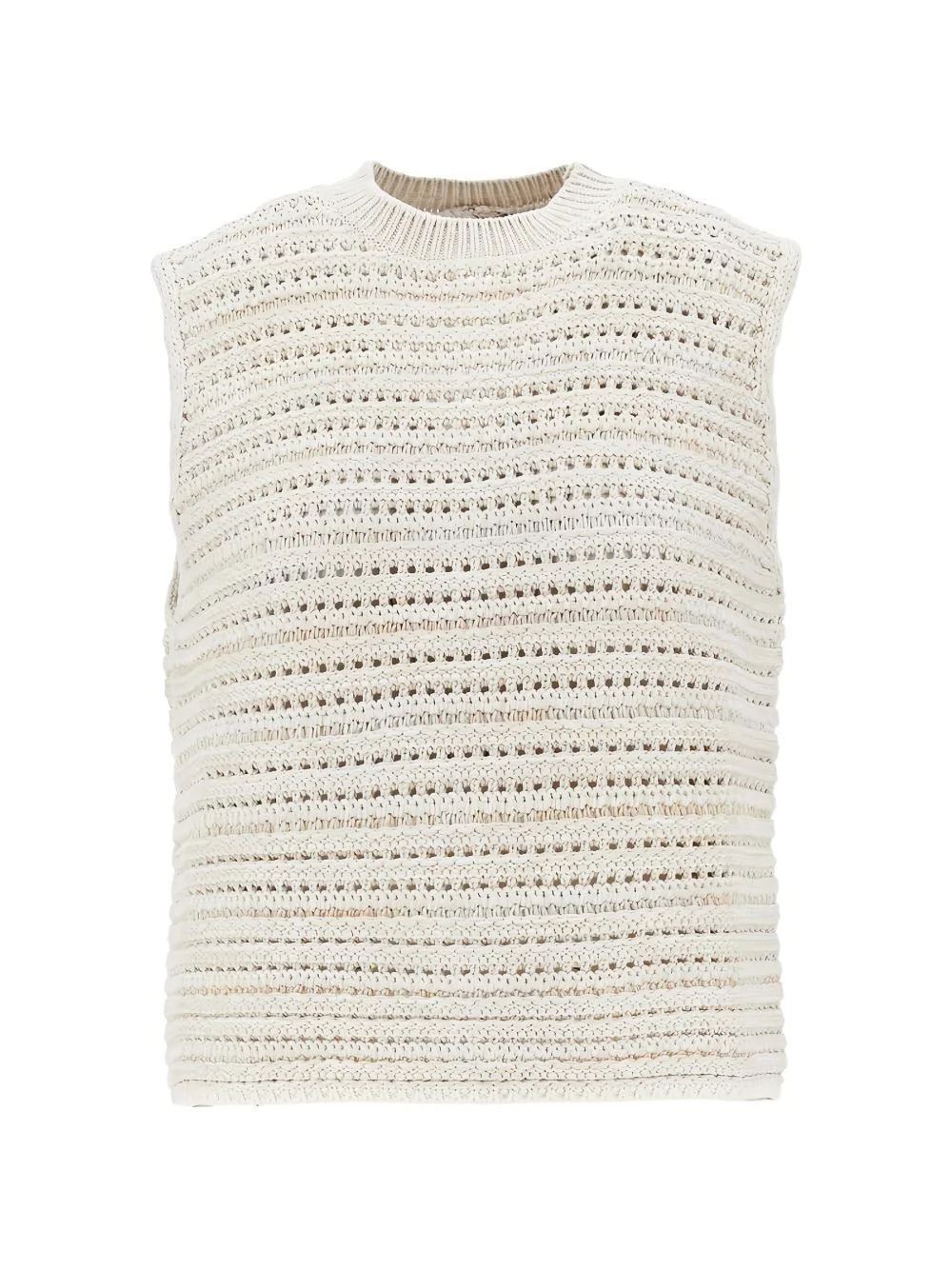 pointelle-knit top - 1