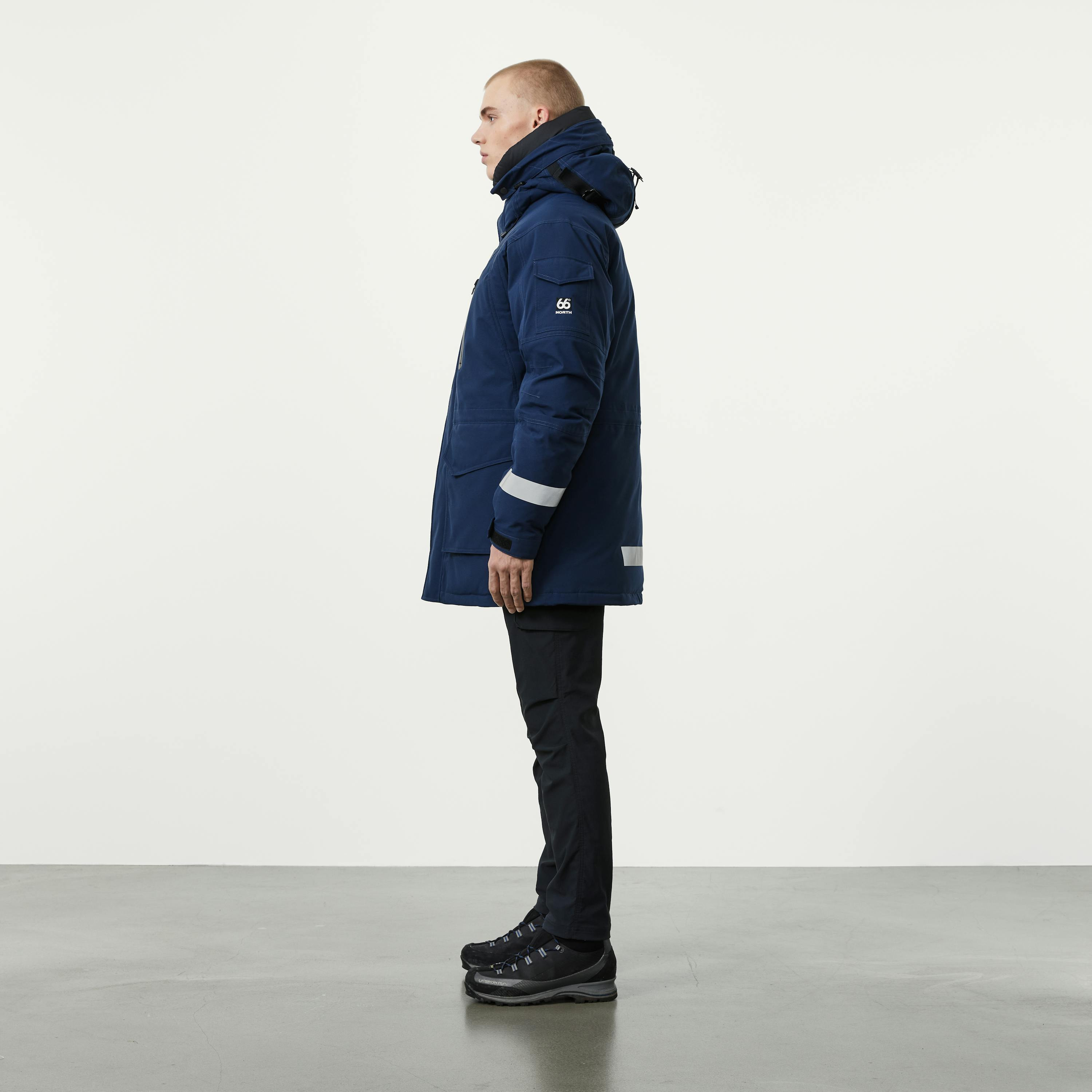 Jökla Arctic professional down parka with hood trim - 8