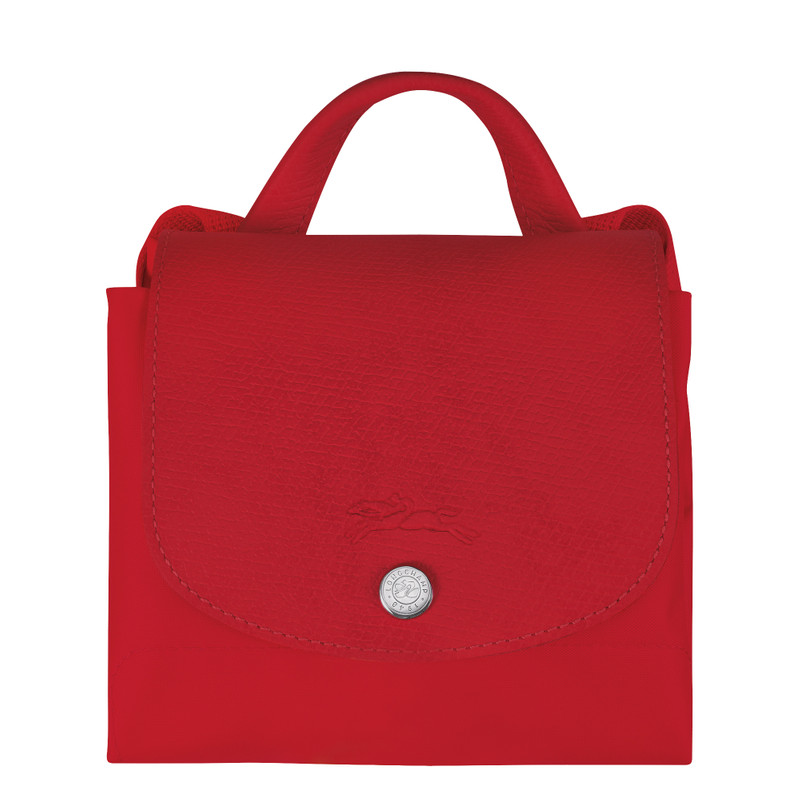 Le Pliage Green M Backpack Tomato - Recycled canvas 5