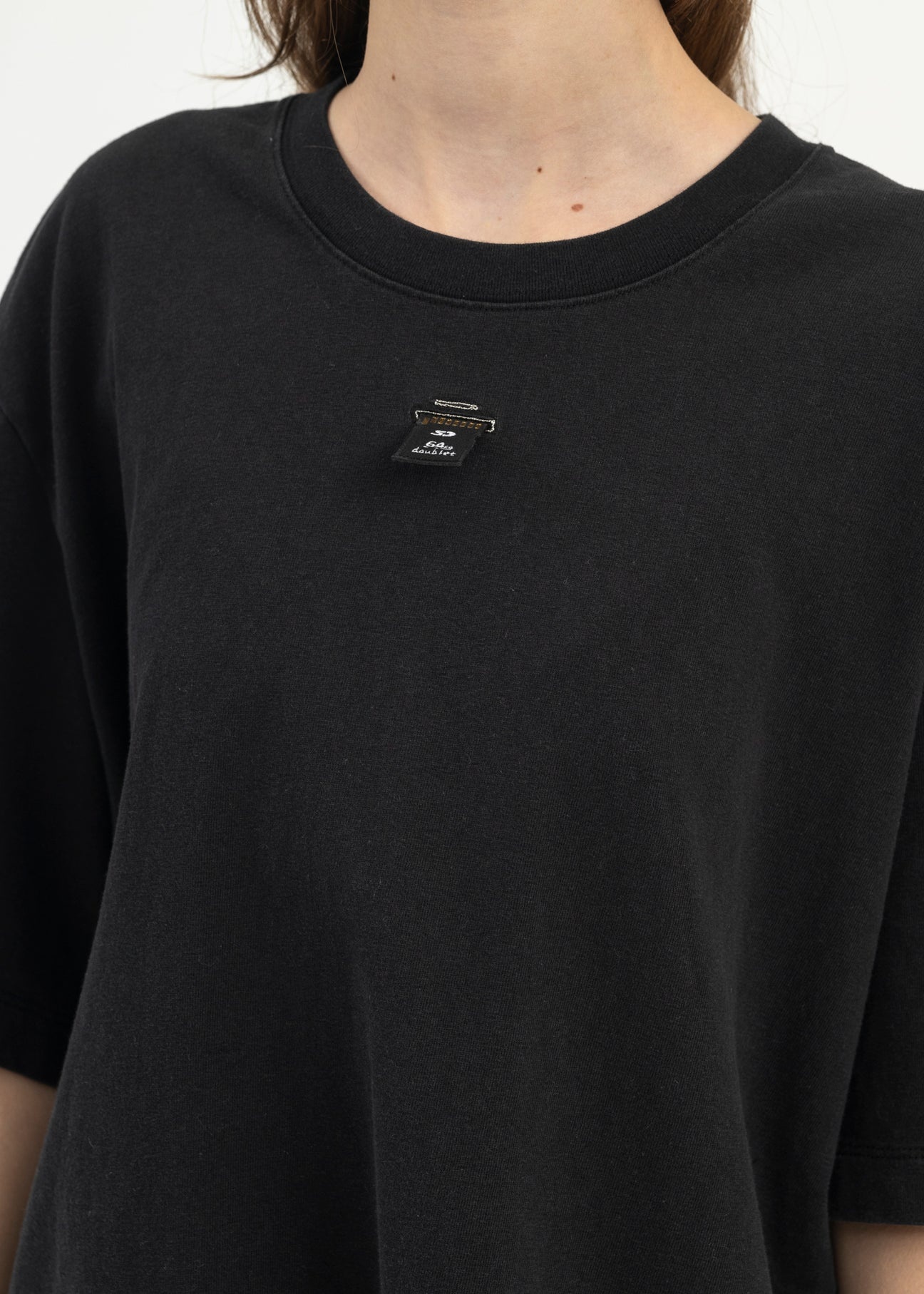 BLACK SD CARD EMBROIDERY T-SHIRT - 2
