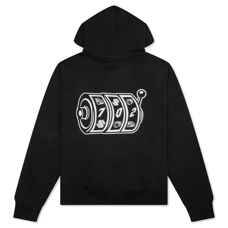 BILLIONAIRE BOYS CLUB LAS VEGAS SLOT HOODIE - BLACK outlook