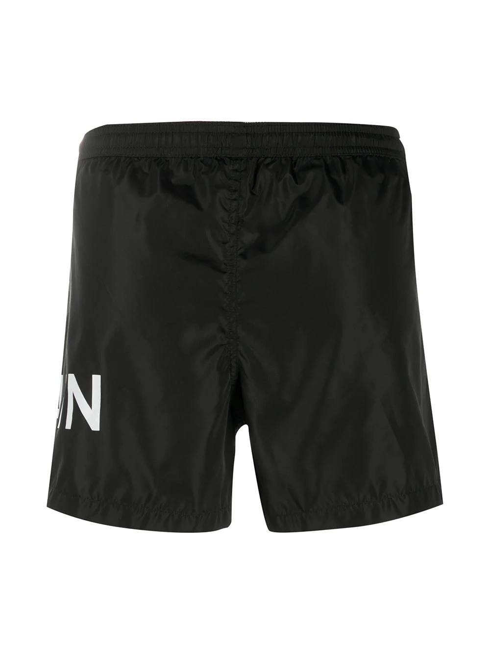 logo-print swim shorts - 2