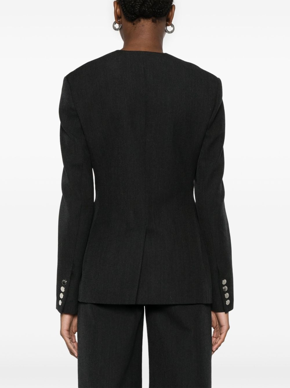 wool blazer - 4