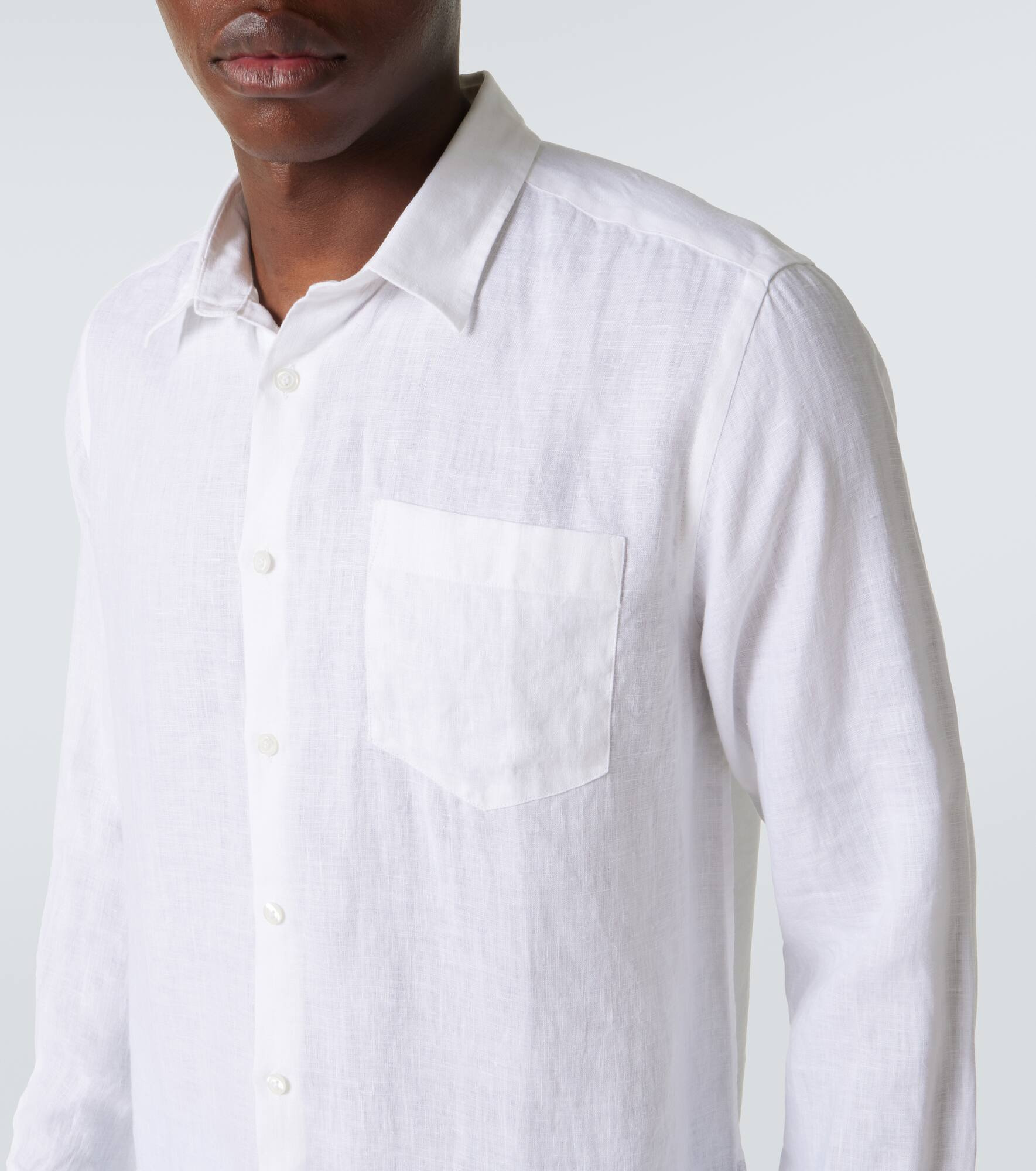 Caroubis linen shirt - 5