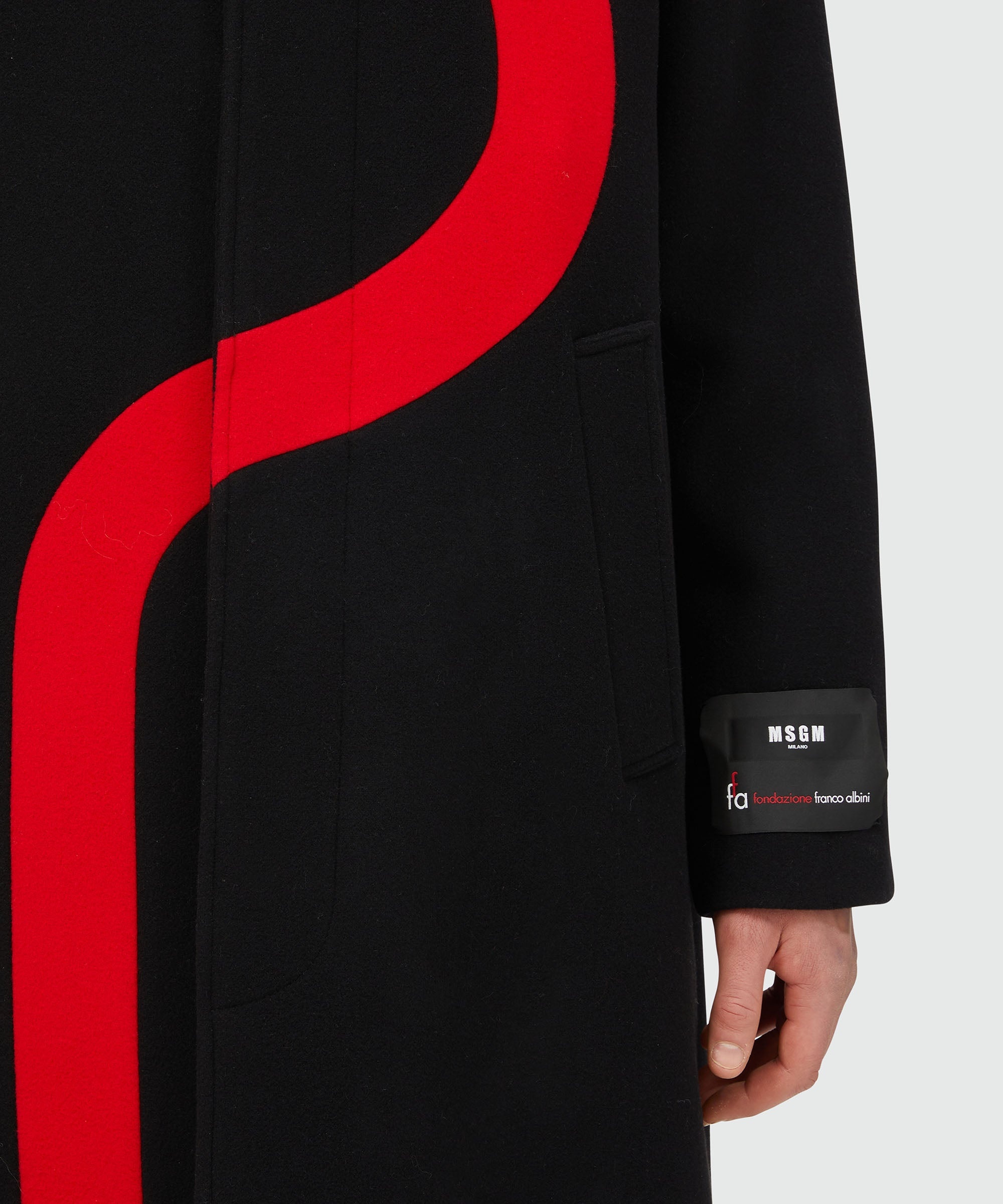 "Fondazione Franco Albini" woolen cloth coat - 5