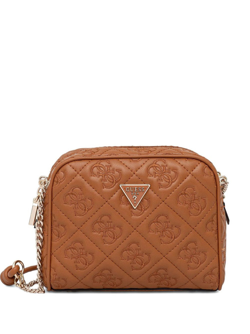 quilted-design crossbody bag 1