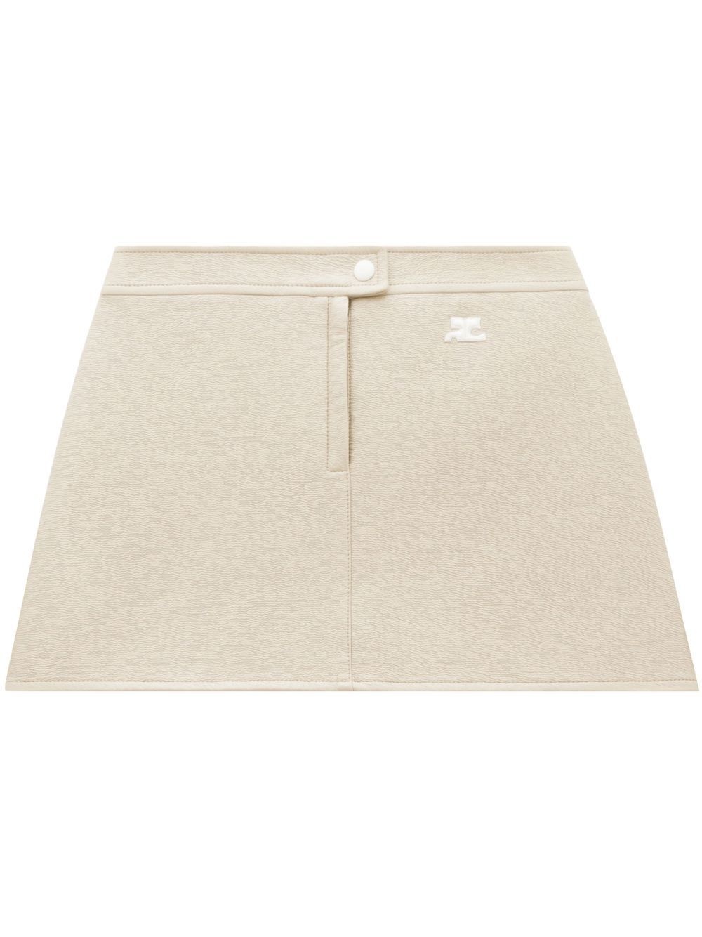 Iconique vinyl skirt - 1
