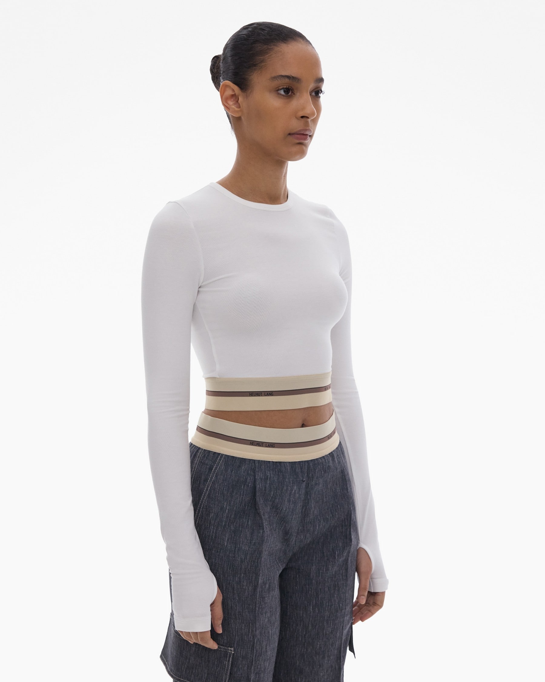 CROPPED LOGO BABY TEE - 5