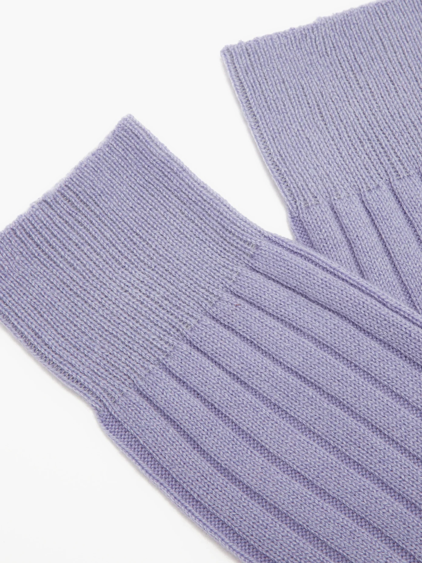 Ribbed cashmere-blend socks - 4