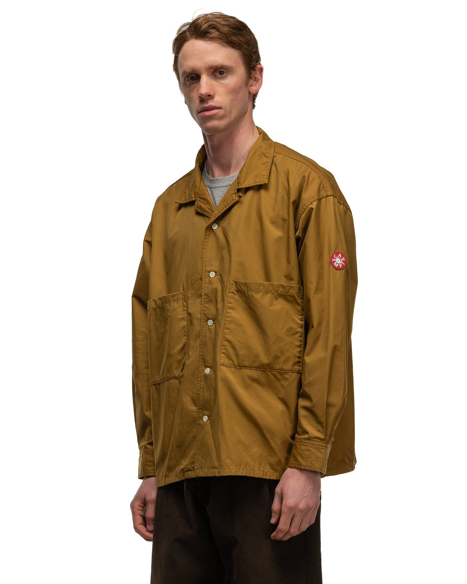 CN Twill Open Shirt Brown - 4