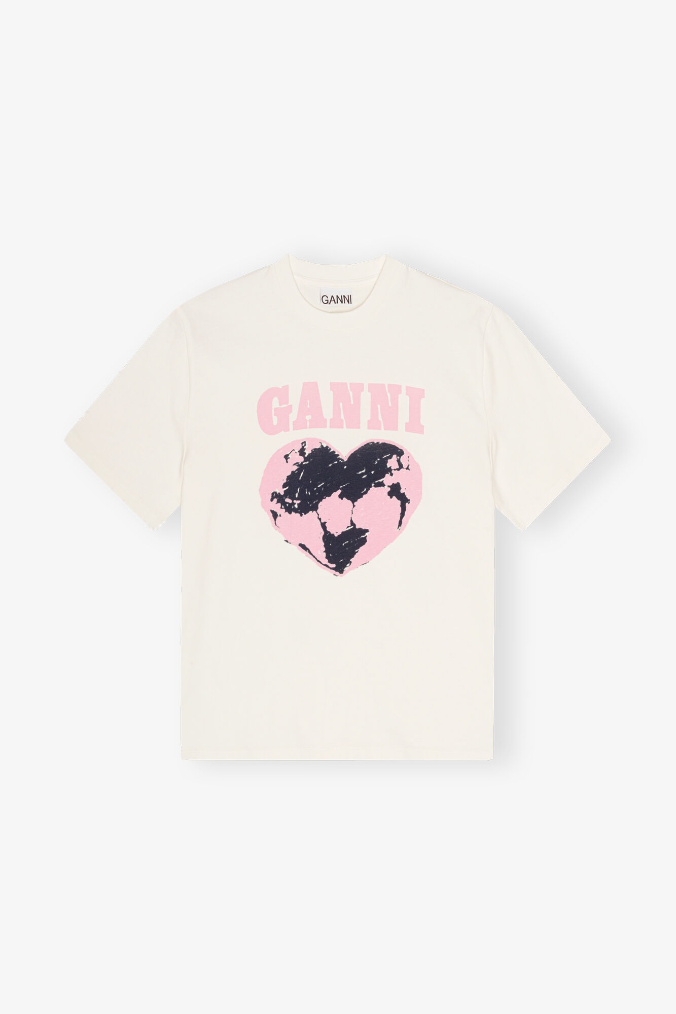 WHITE HEAVY COTTON T-SHIRT - 6