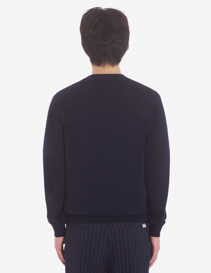 DOUBLE BOLD FOX HEAD PATCH REGULAR CARDIGAN 5