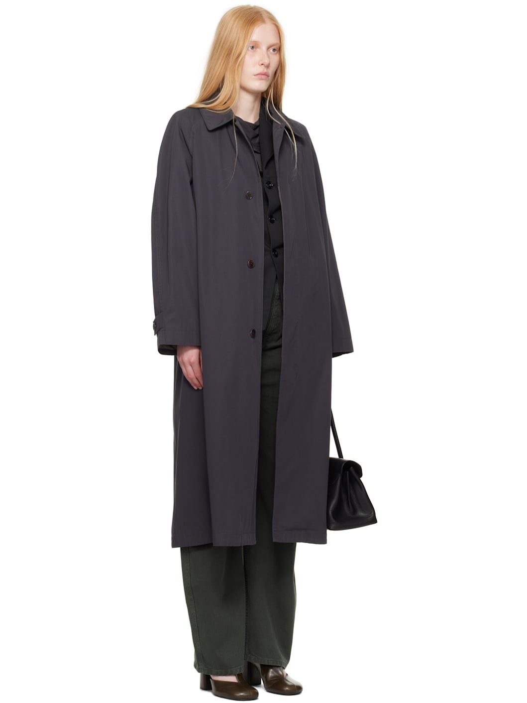 Black Single-Breasted Fitted Tailored Blazer - 2