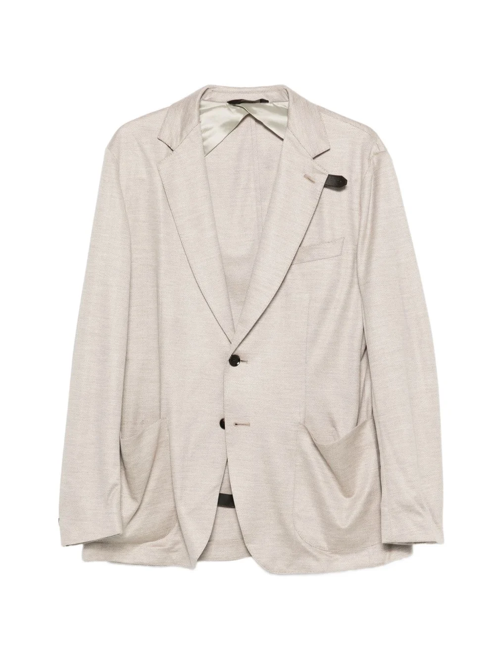 button-fastening blazer - 1