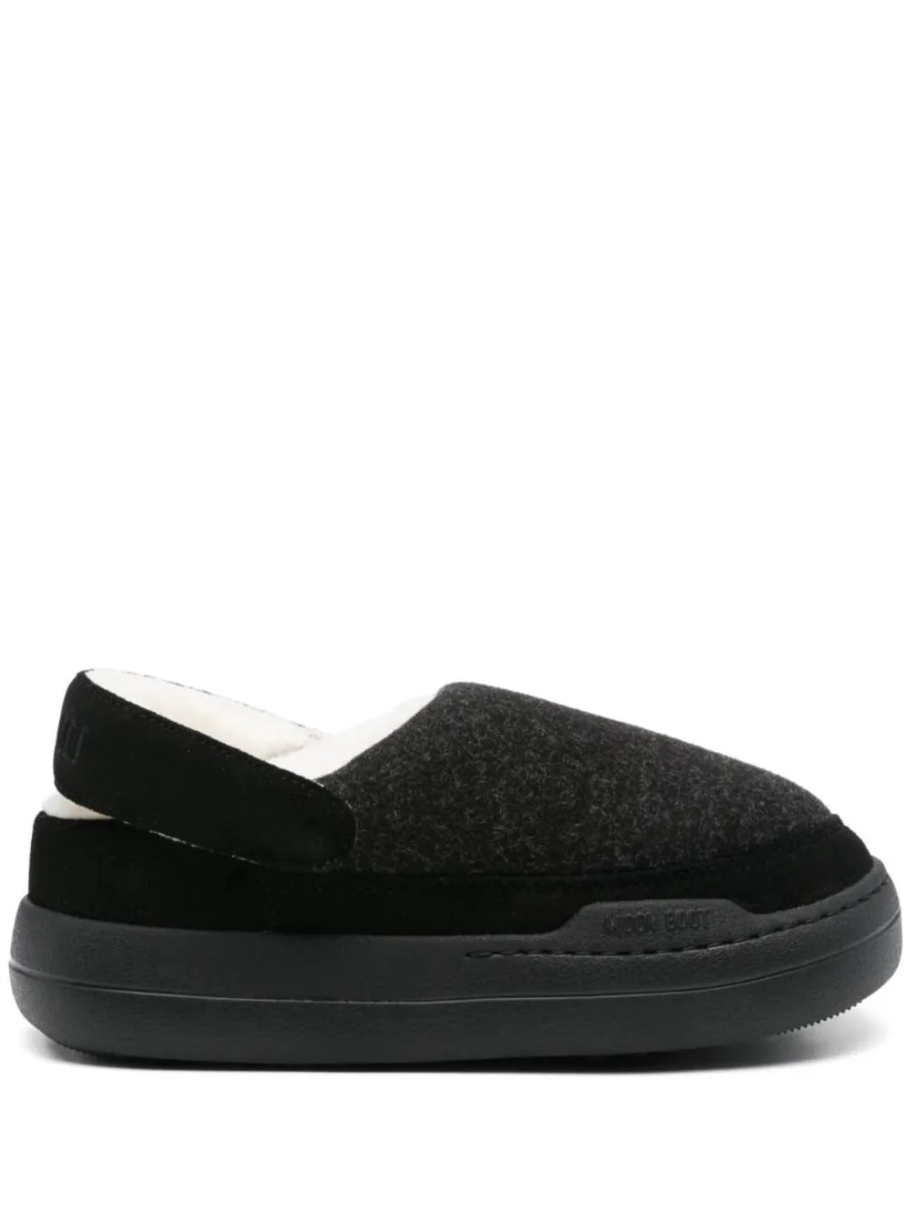 MB PARK CLOG FELT BLACK MELANGE - 1