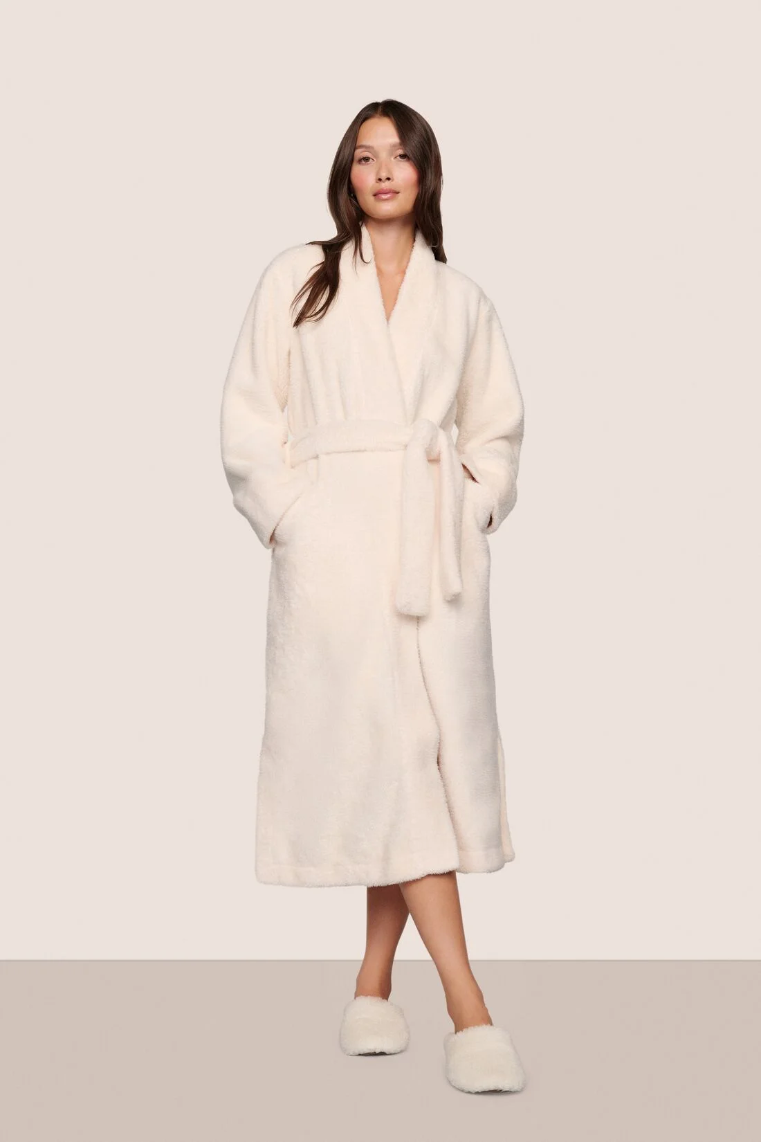 Renew Plush Long Robe - 1