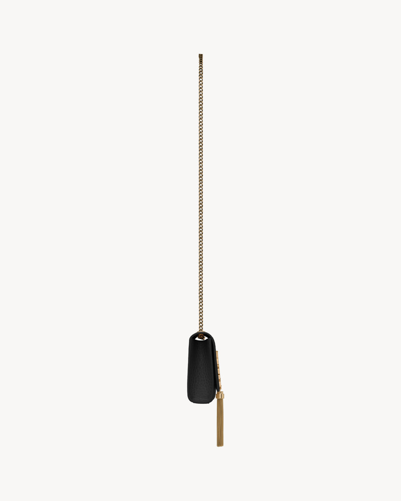 KATE SMALL TASSEL IN CROCODILE-EMBOSSED LEATHER 3
