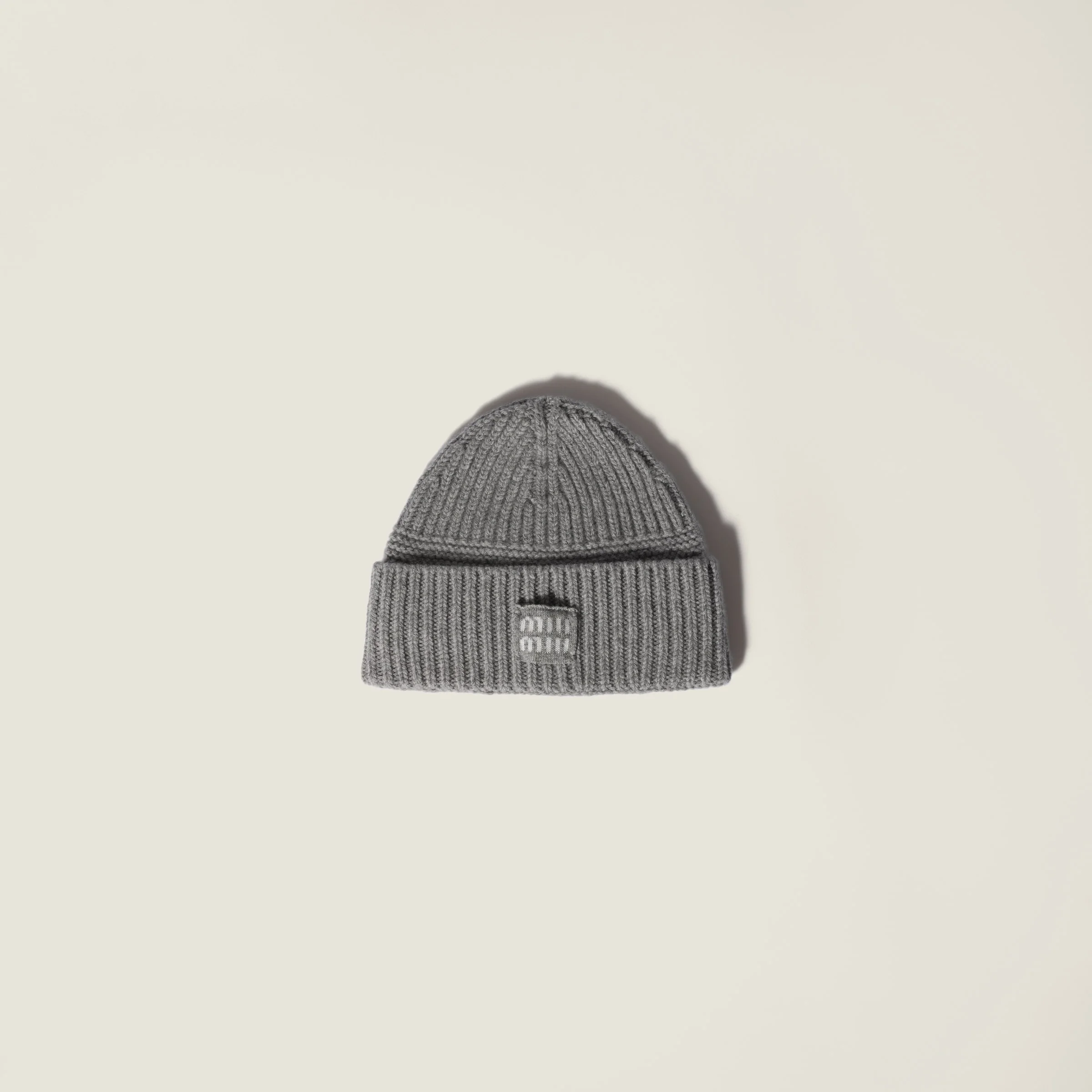 Wool and cashmere beanie - 1