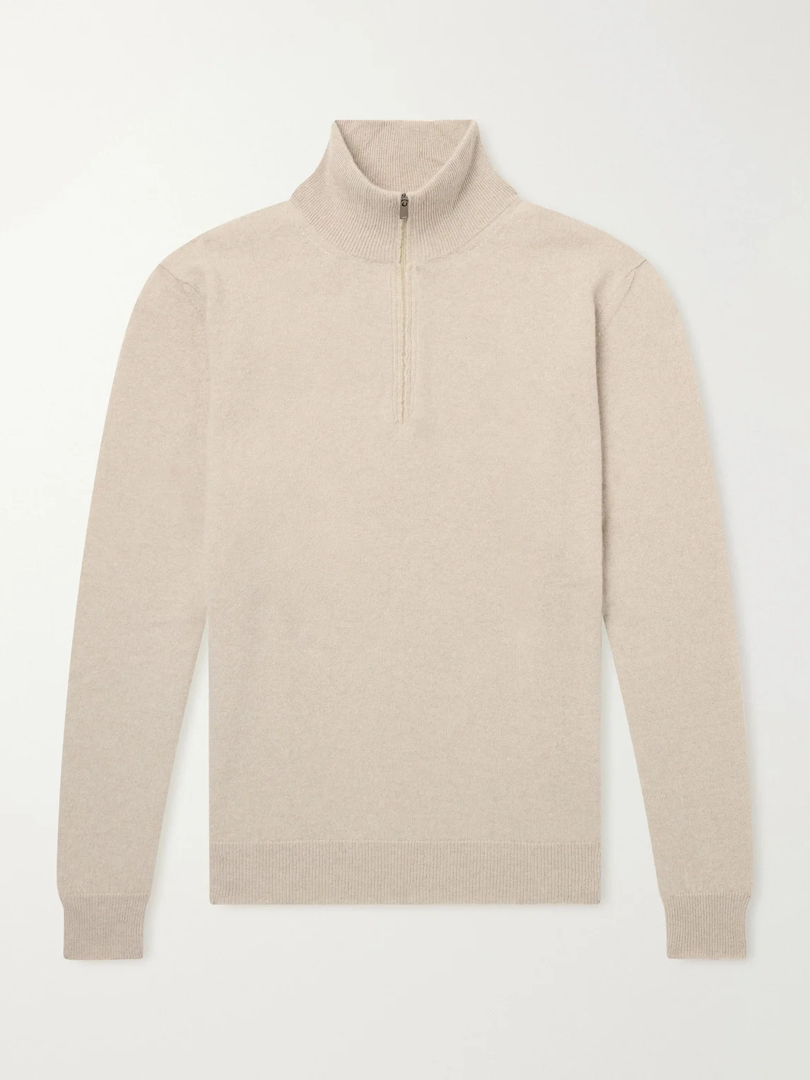 Liam Cashmere Half-Zip Sweater - 1