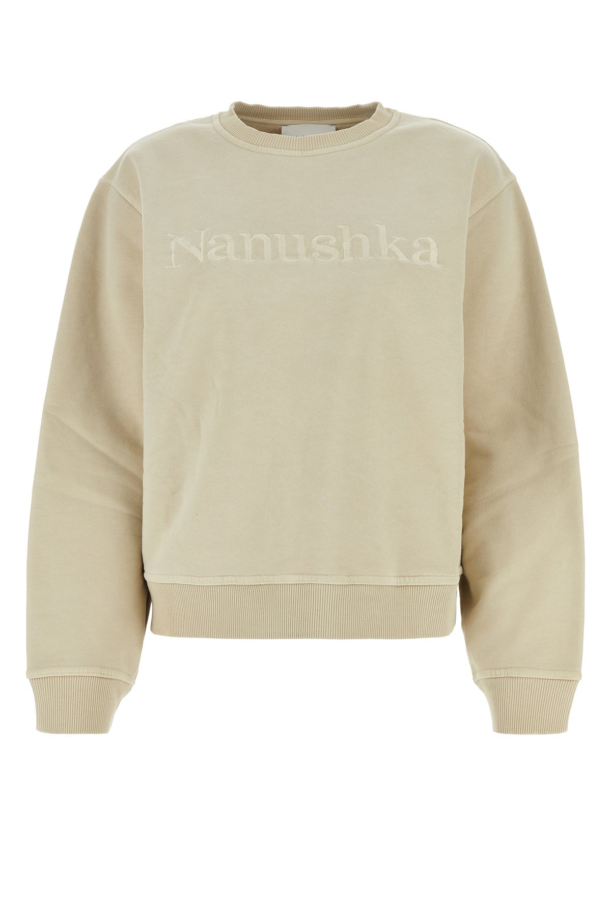 Sand cotton sweatshirt - 1