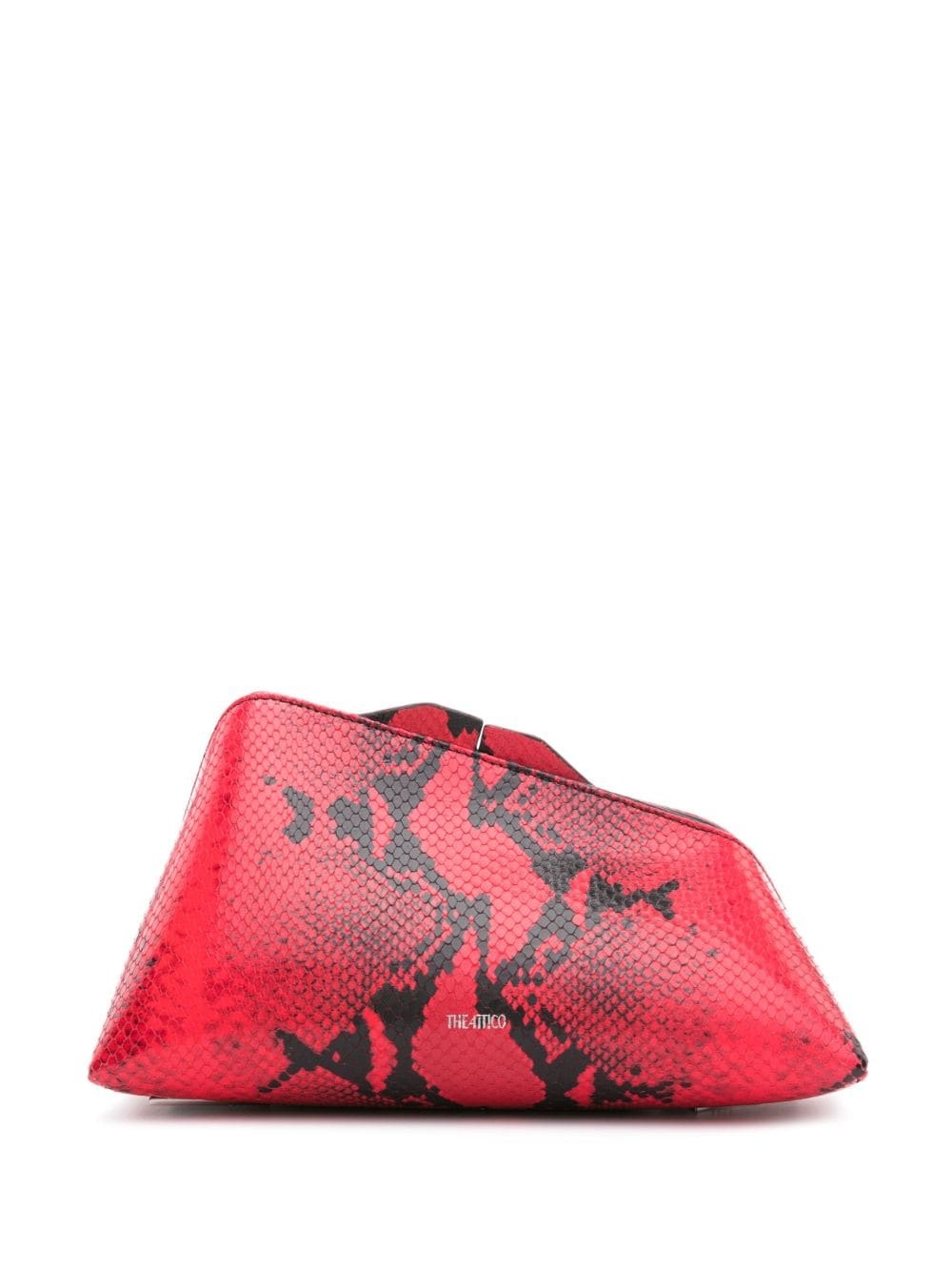 8:30 PM snakeskin-print clutch - 1