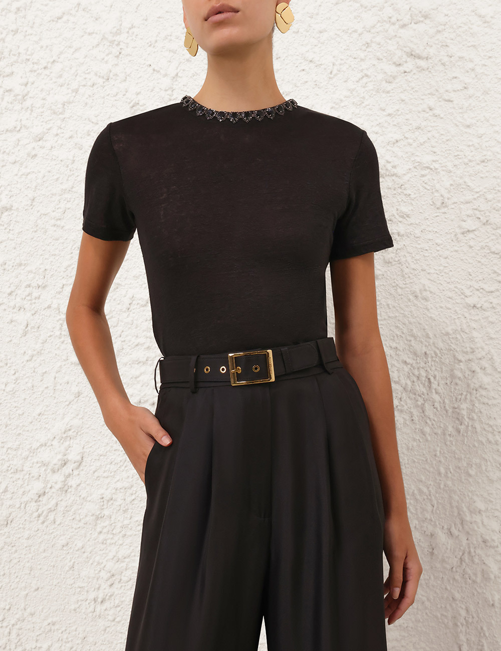 EMBELLISHED TEE - 2