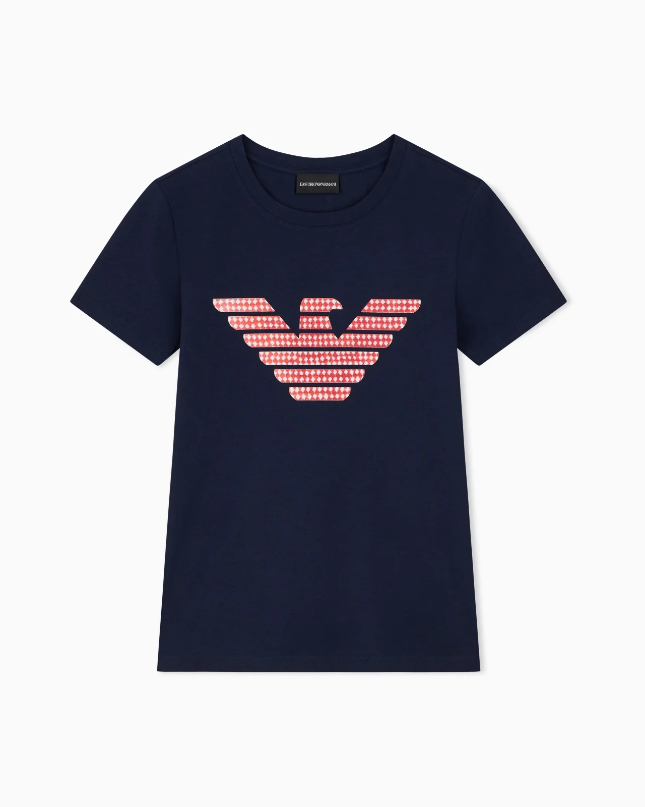 T-SHIRT REGULAR FIT IN LIGHTWEIGHT STRETCH COTTON JERSEY - 1