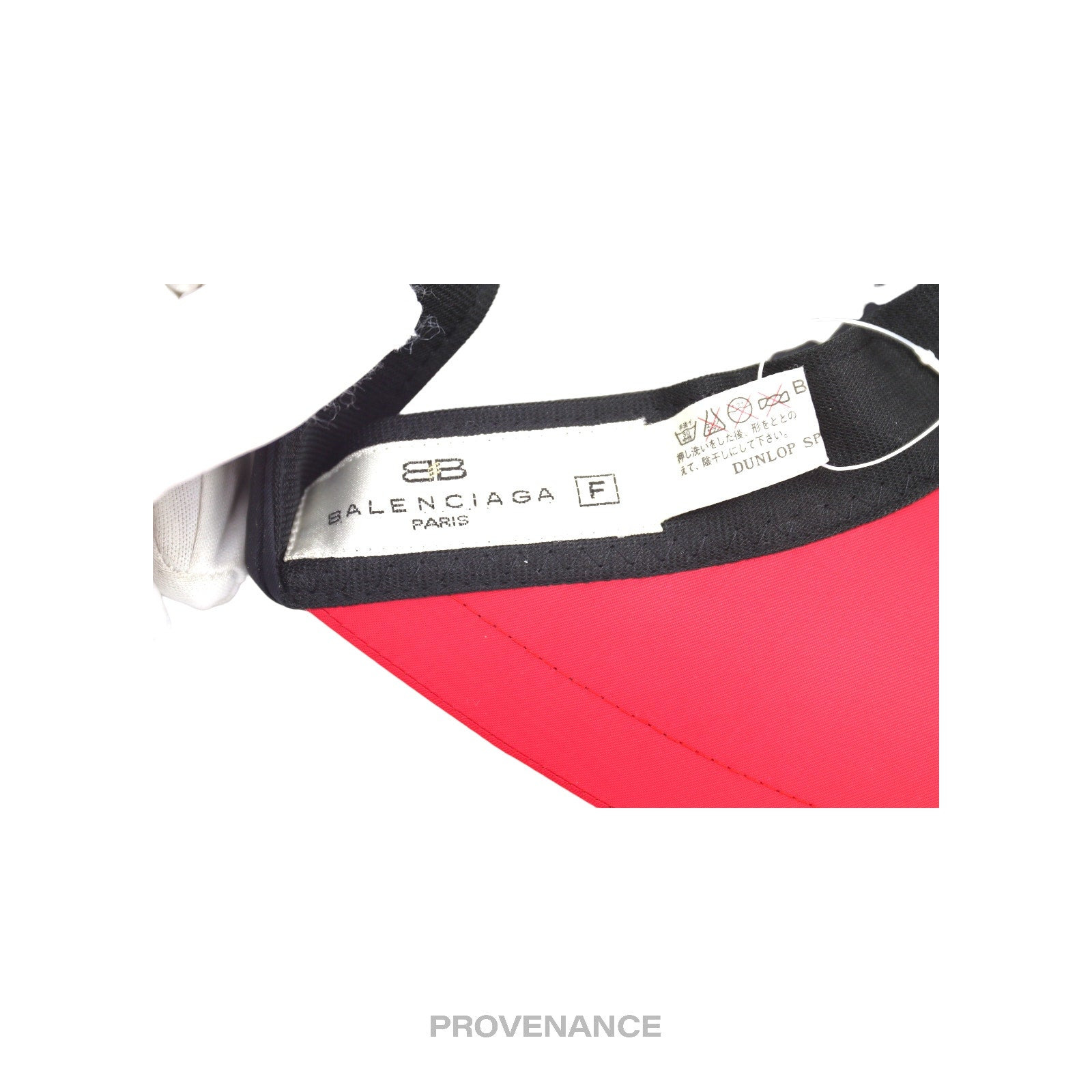 Balenciaga Visor - Black/Red - 4