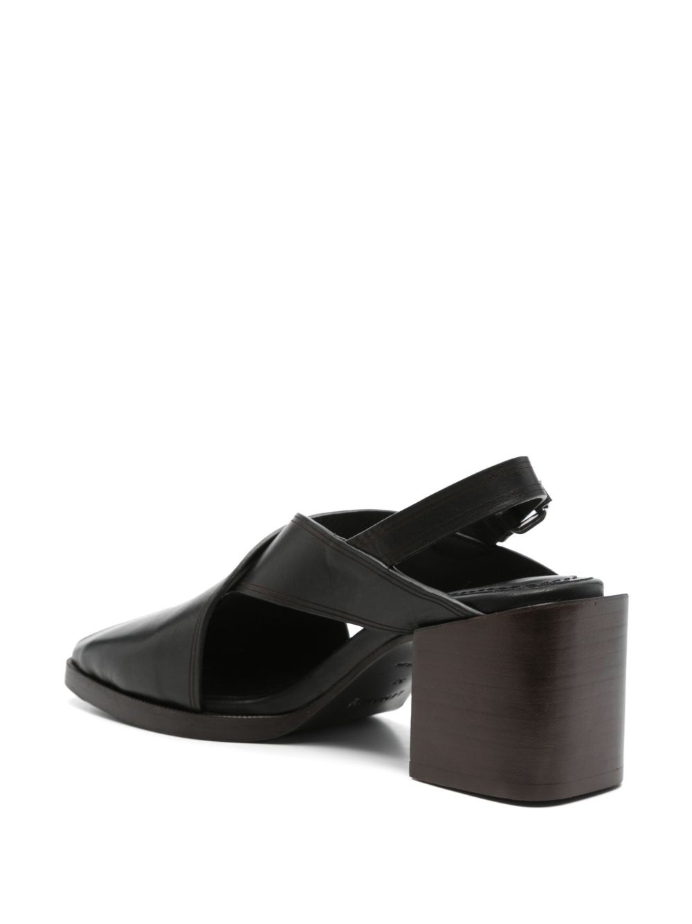 65mm leather sandals - 3