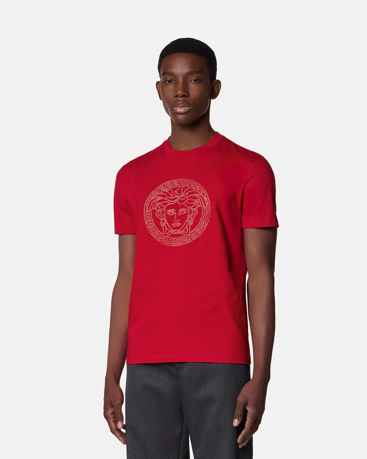Embellished Medusa T-Shirt - 4
