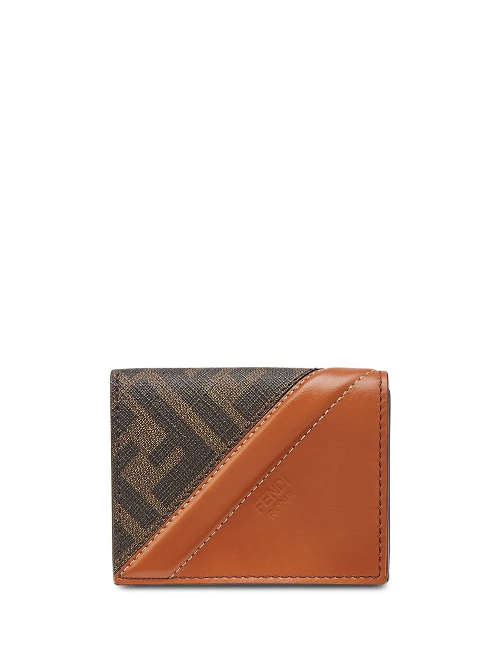 FF panelled tri-fold wallet - 1