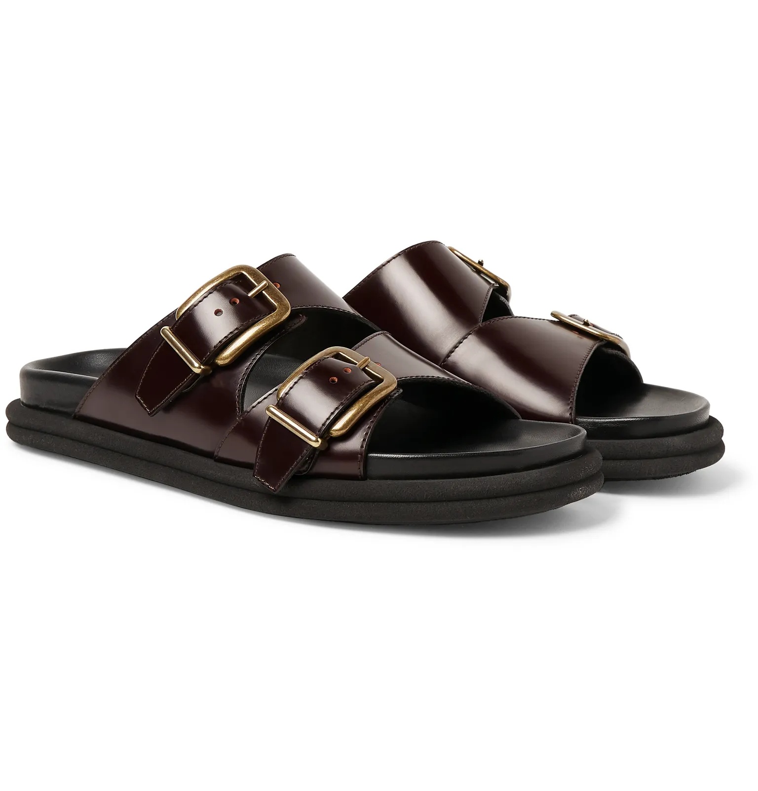 Leather Slides - 2