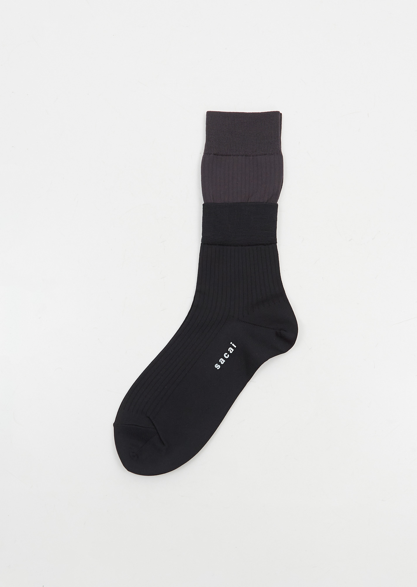 Layered Socks - Black - 1