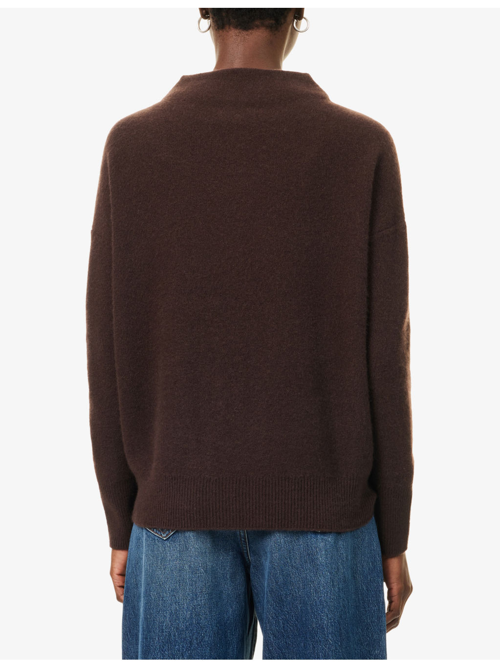 Relaxed-Fit Funnel-Neck Cashmere Jumper - 4