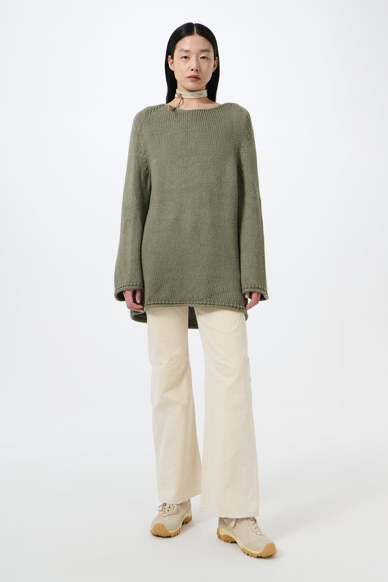 Our Legacy False Roundneck Slate Grey Cloud Cotton outlook
