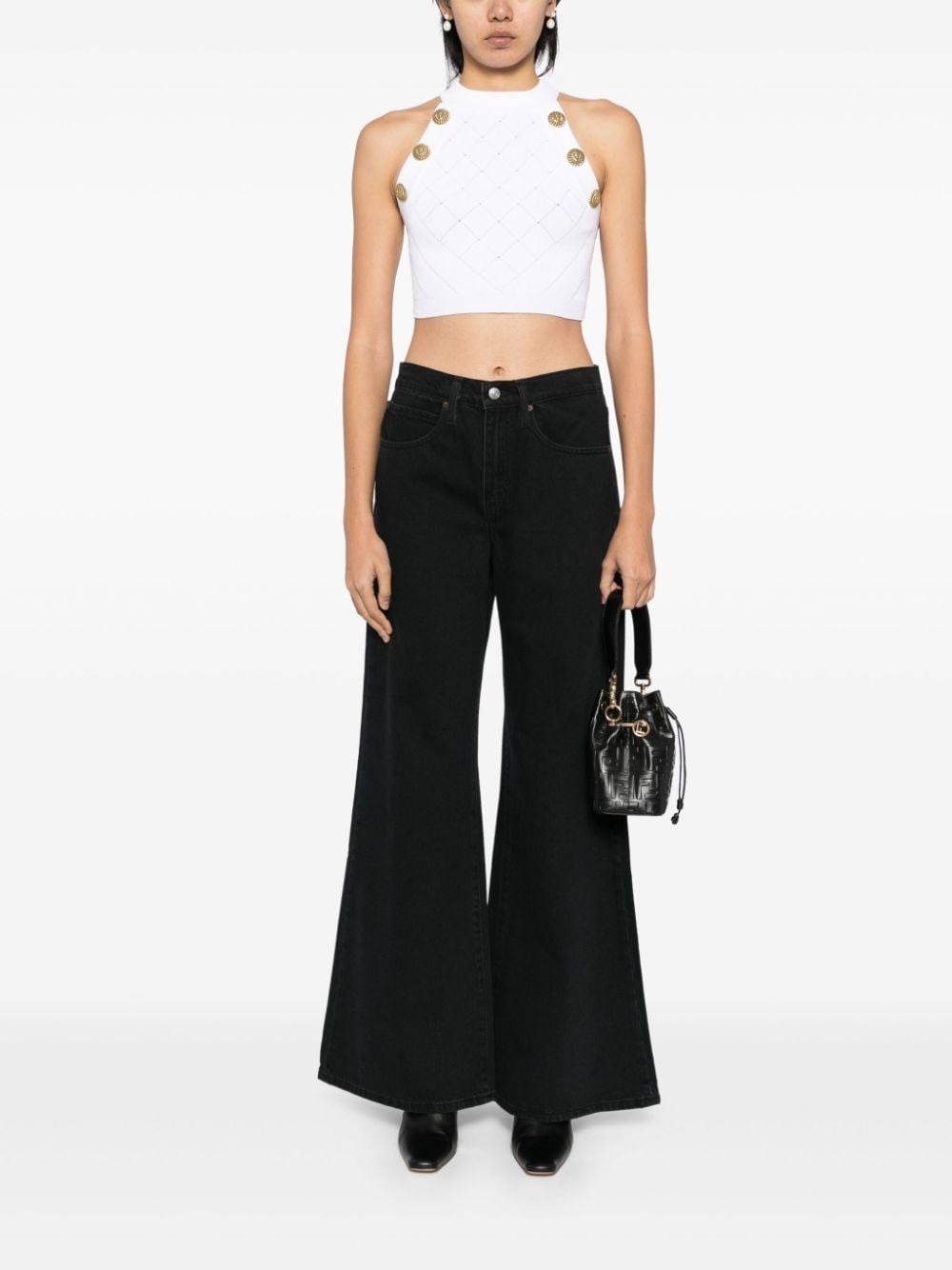 easy wide flare jeans - 2