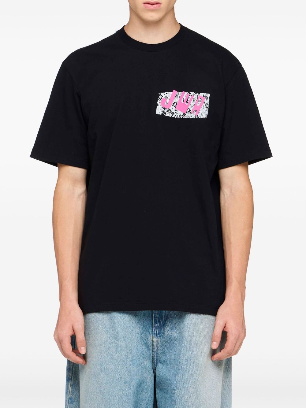 JWA lace-print T-shirt - 3