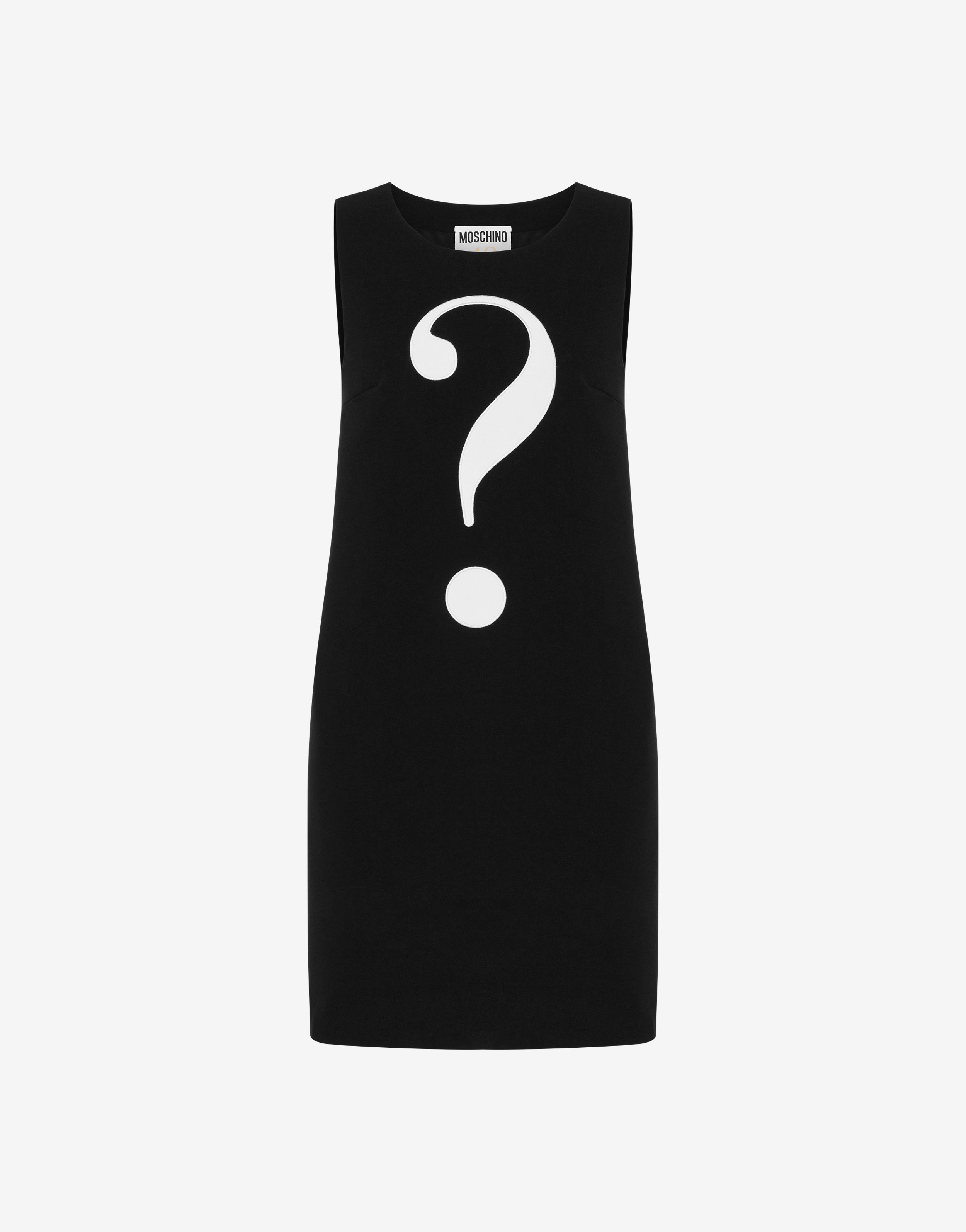 HOUSE SYMBOLS !? STRETCH CRÊPE DRESS - 1