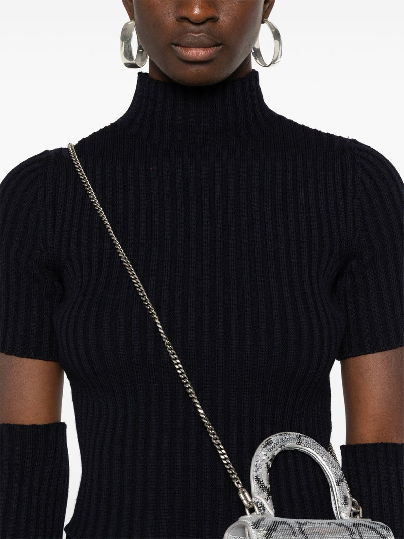 roll-neck fitted jumper 5