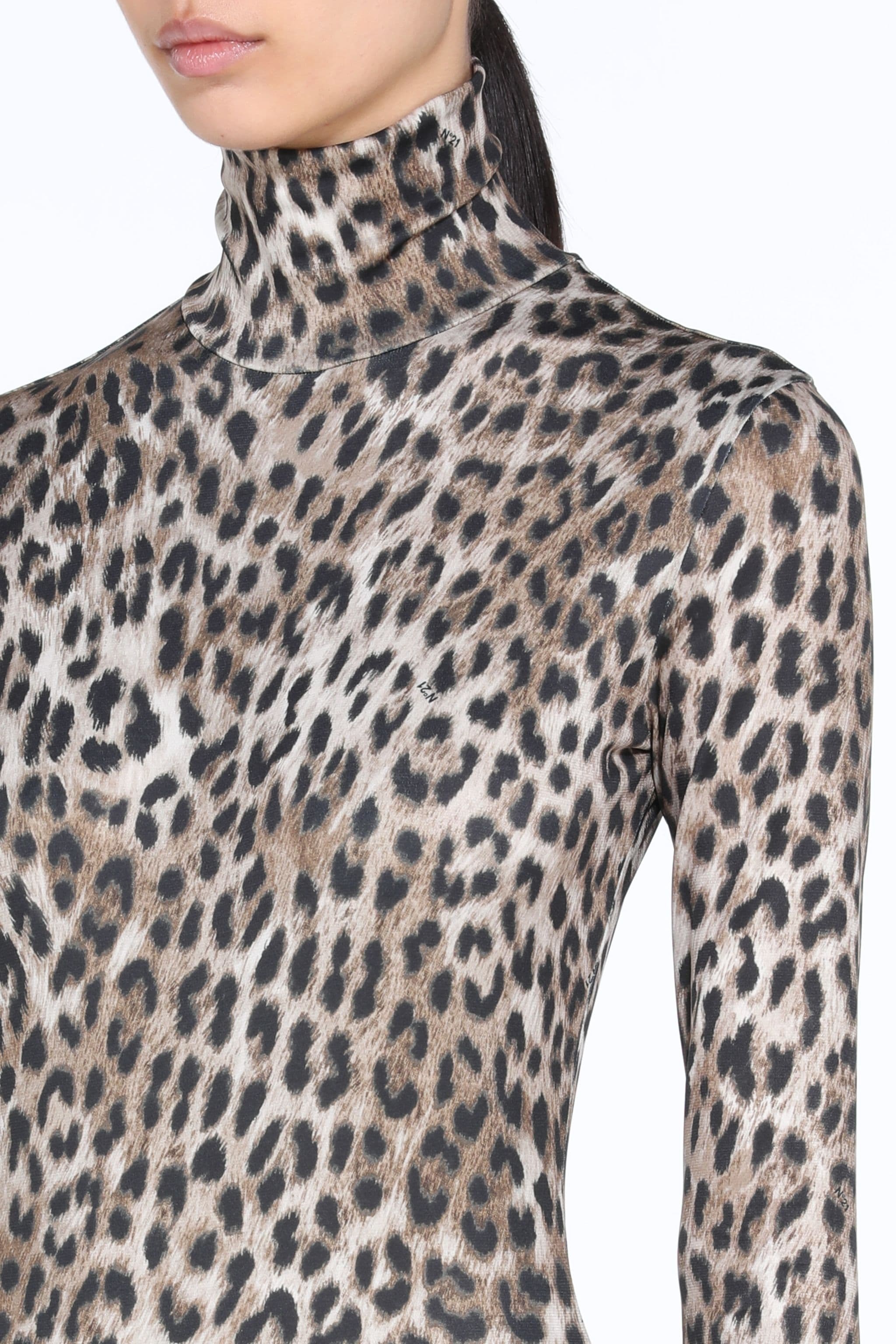 LEOPARD-PRINT BODYSUIT - 5