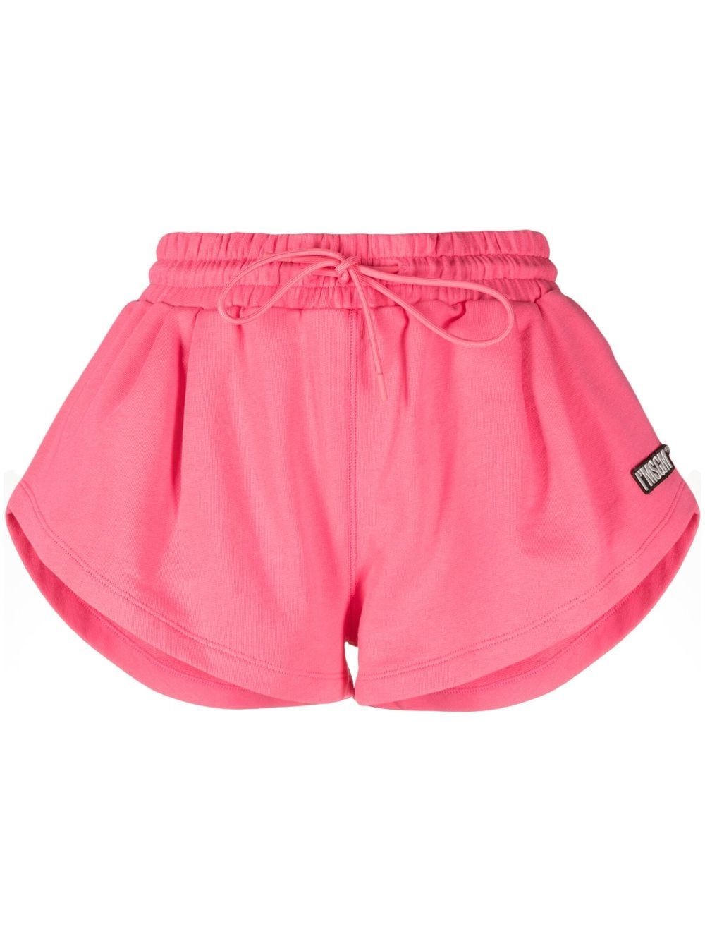 logo-patch track shorts - 1