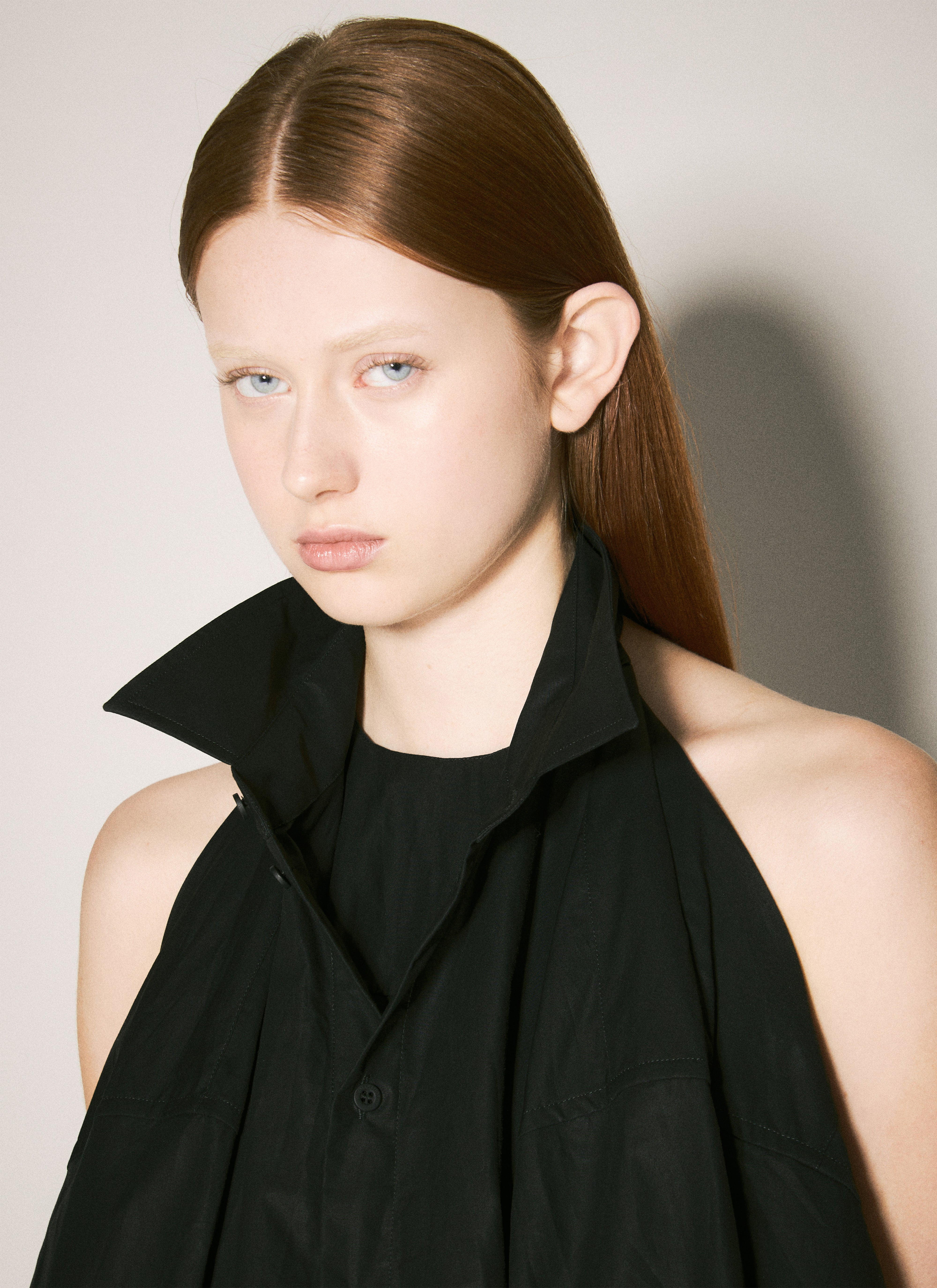 Balenciaga Women Suspended Shirt Dress - 3